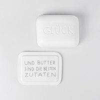 Guten Morgen Butterdose "Glück" von...