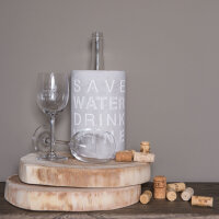 Flaschenkühler "Save water" von Räder