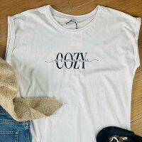 Oversize-Tshirt "Cozy Season" von Mellow Words