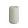 Solid Stripe LED Blockkerze 8x12,5cm "sand" von DELUXE Homeart