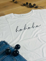 Oversize-Tshirt "ho ho ho" von Mellow Words M