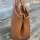 Tote Bag "Linea" cognac