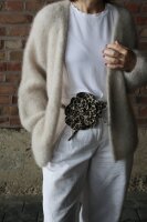 Mohair-Strickjacke "beige" One Size