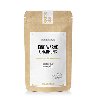 Tee "Eine warme Umarmung" klein von TateeTaTa 15g
