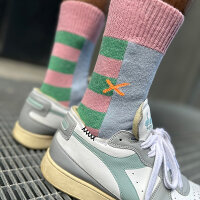 Socke Cross rose-multi von Unio Hamburg 39-42