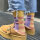 Socke Cross yellow-multi von Unio Hamburg 36-38