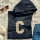 Hoodie "C" dunkelblau One Size