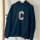 Hoodie "C" dunkelblau One Size