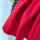 Leichter Schal mit Cashmere rot