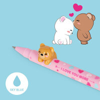 Set mit 2 Gelstiften "Beary in Love" von Legami