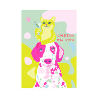 Postkarte Limoncella "Cheers on you" von Nobis...