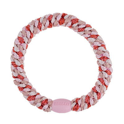 Kknekki Haargummi mix pomerant pink glitter