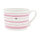 Tasse / Mug "Watercolour Rose Stripes" von Bastion Collections