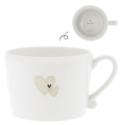 Tasse / Mug "2 hearts together" von Bastion Collections