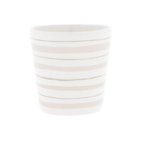 Becher / Cup "Watercolour Natural Stripes" von...