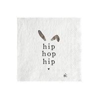 Servietten / Napkin "Hip Hop Hip" klein von...