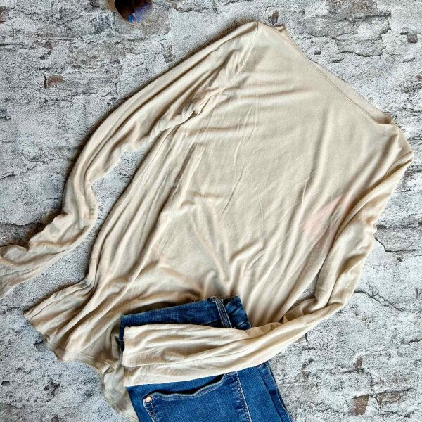Cashmere-Mix Shirt taupe One Size