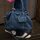 Jeansshopper dunkel
