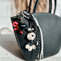 Bag Charm "Bow-Dog"