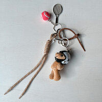 Bag Charm "Tennis-Teddy"