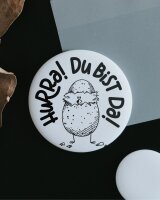 Magnet "Hurra Du bist da" gro&szlig; von...