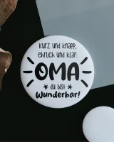 Magnet "Oma ist wunderbar" groß von...