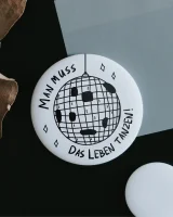 Magnet "Man muss das Leben tanzen" groß...