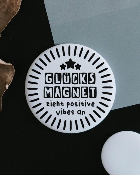 Magnet "Glücksmagnet" groß von Heldenglück