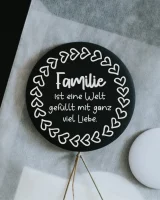 Magnet "Familie mit ganz viel Liebe" groß...