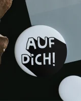 Magnet "Auf Dich!" klein von Heldenglück