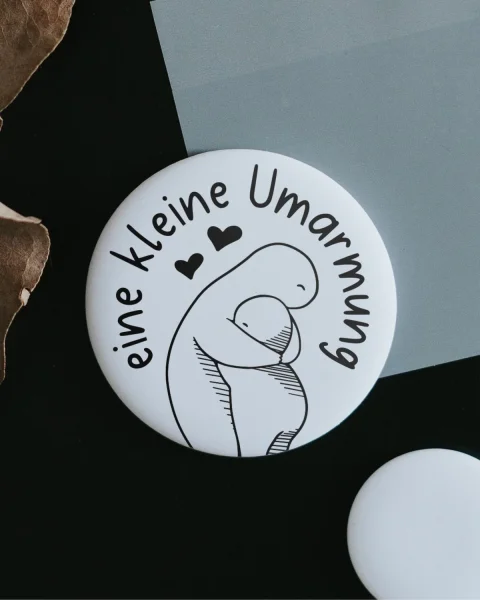 Magnet "Kleine Umarmung" klein von Heldenglück