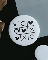 Magnet "Tic Tac Toe" klein von Heldenglück