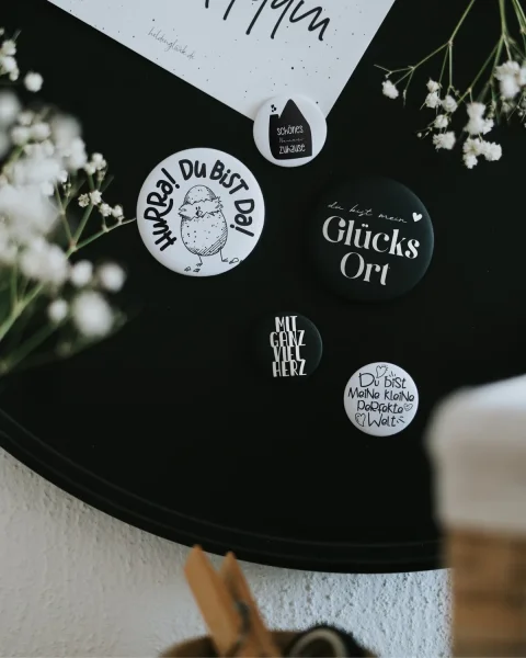 Magnet "Schönes Neues Zuhause" klein von Heldenglück