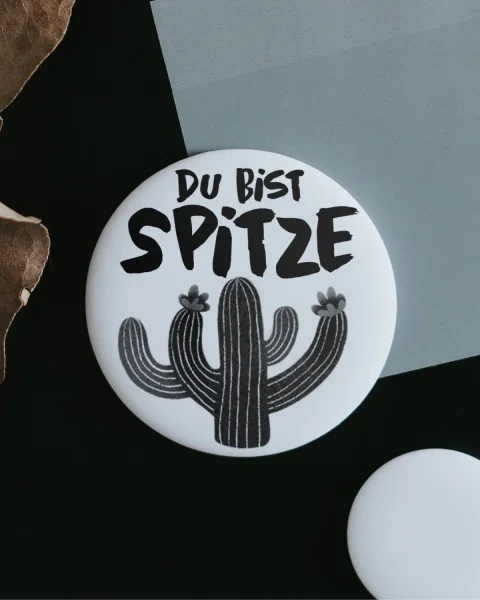 Magnet "Du bist spitze" klein von Heldenglück