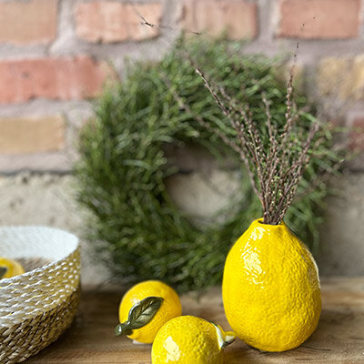 Vase Zitrone klein