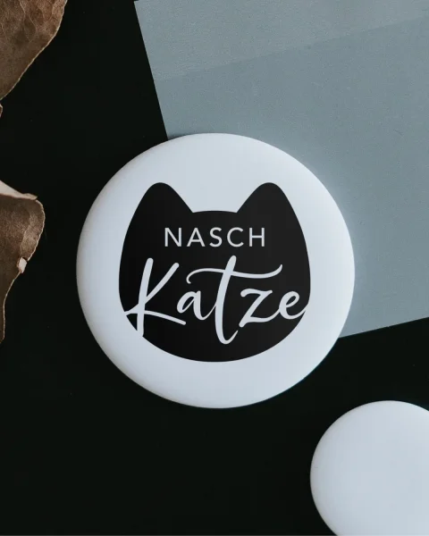 Magnet "Naschkatze" klein von Heldenglück