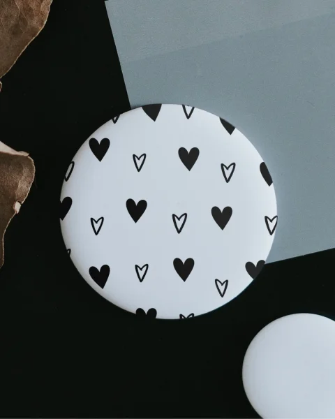 Magnet "Herzchen" klein von Heldenglück