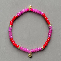 Armband Achat "Red Pink" von Super Gem