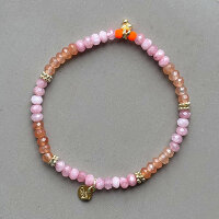 Armband Achat "Rose Orange" von Super Gem