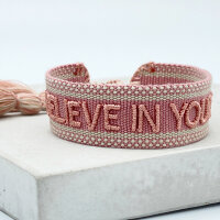 Statement-Armband "Believe in yourself" von...