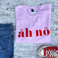 Sweatshirt "Äh nö rot Flock" von...