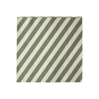 Serviette "Stripe Green" von DBKD