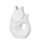 Fisch Vase Monsieur Carafon "weiß" S von Giftcompany