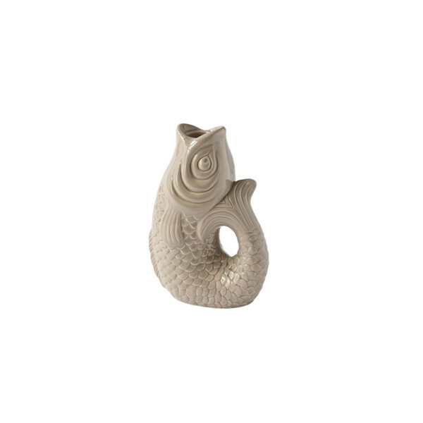 Fisch Vase Monsieur Carafon "sandstone" XS von Giftcompany