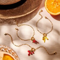 Armband Fruitcharms"Pineapple" von Biba