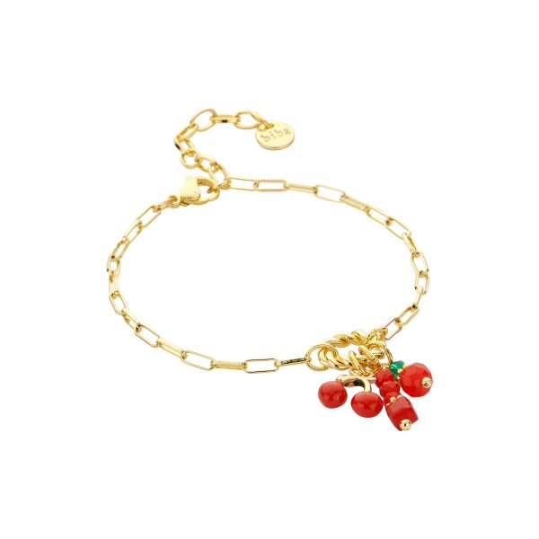 Armband Fruitcharms"Cherry" von Biba