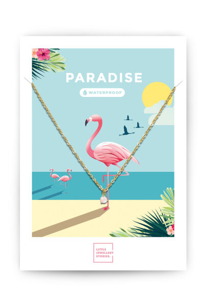 Halskette Miami "Paradise" gold von Little Jewelleries Stories