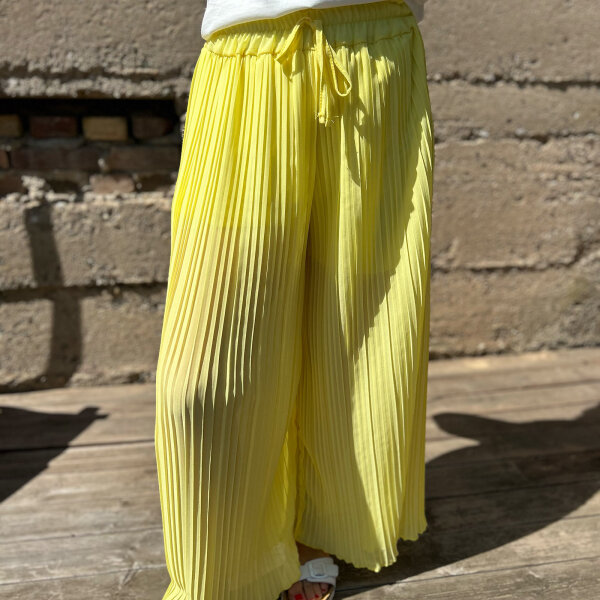 Plisseehose "gelb" One Size