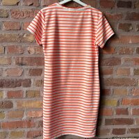 Sweat-Kleid Stripe "neonorange" One Size