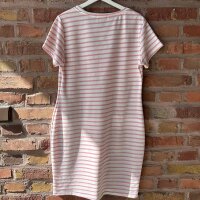 Sweat-Kleid Stripe "rosa" One Size